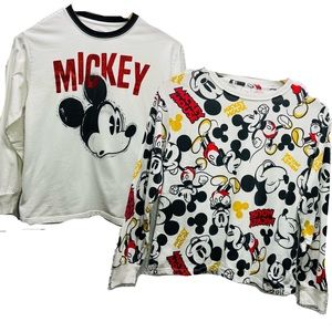 DISNEY Mickey Bundle 2 Long Sleeve Tees